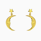 Moon & Star Oorbellen – Voor Intuïtie en Innerlijke Kracht